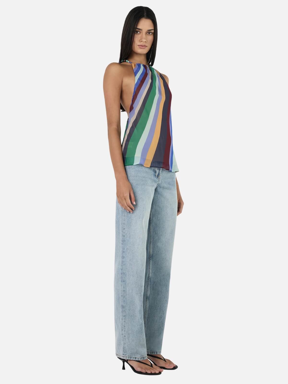 Juniper Silk Top - Wave Length