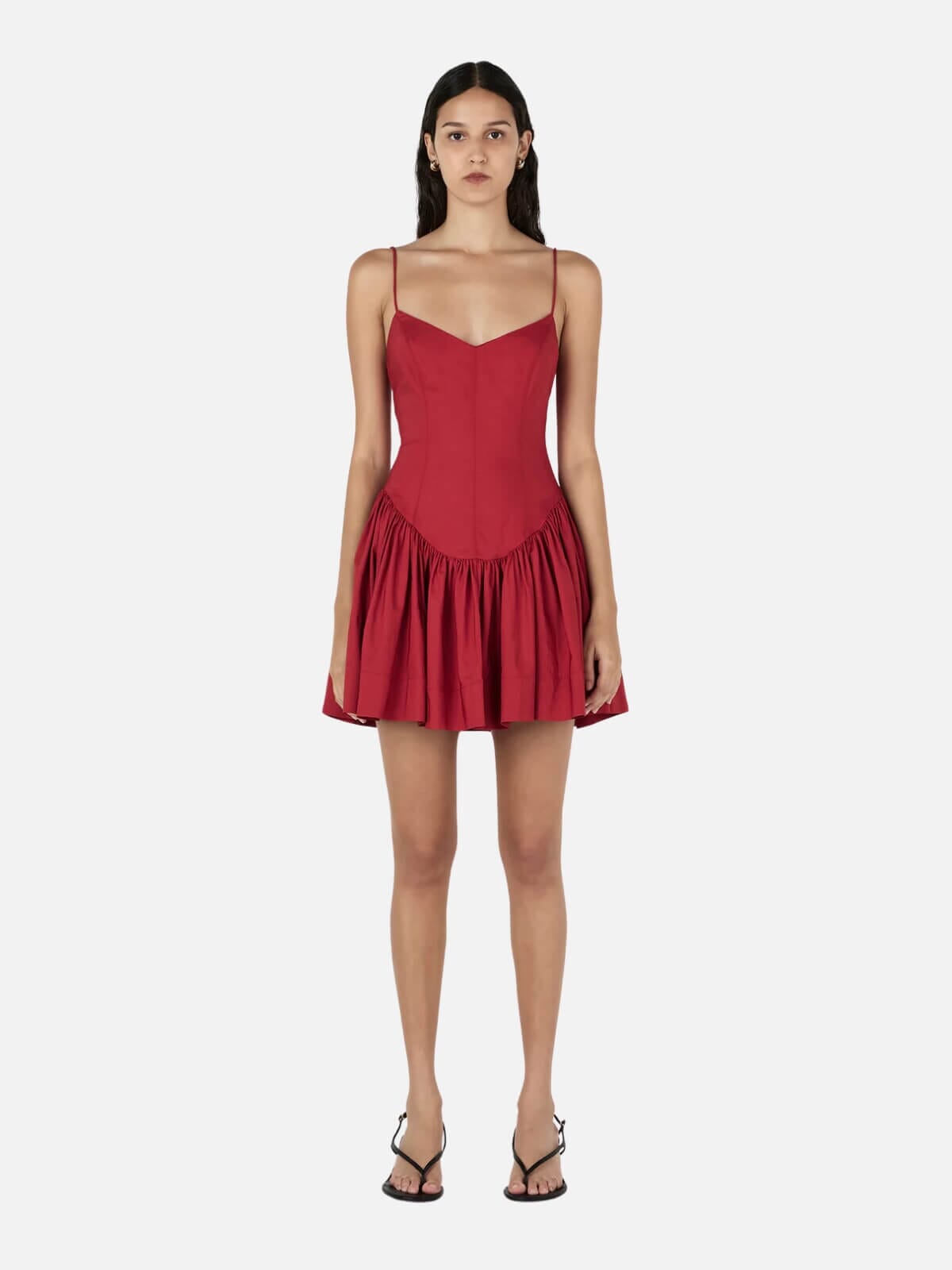 Hansen & Gretel | Sonja Mini Dress - Samba Red | Perlu