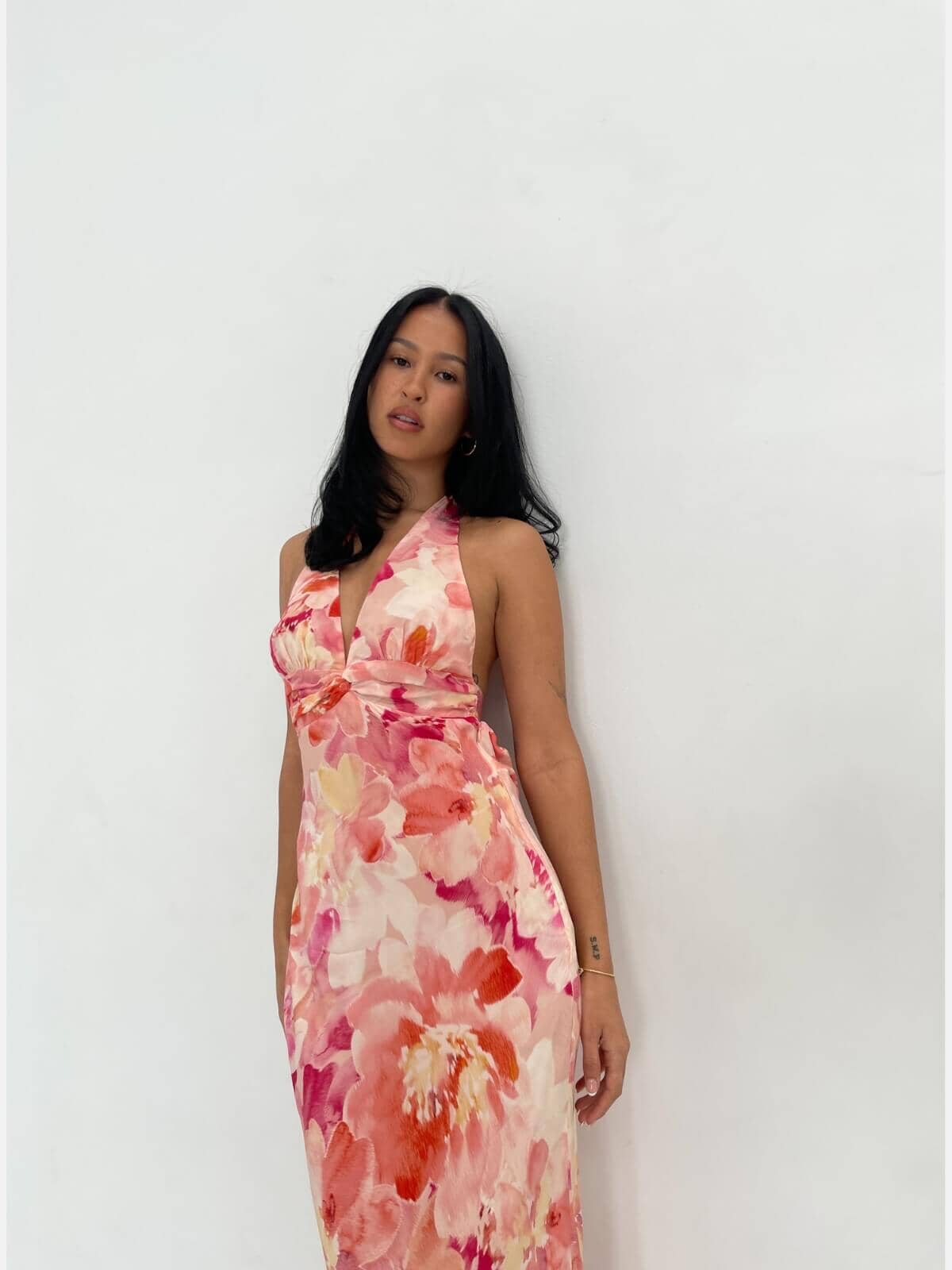 Isabelle Quinn | Elodie Maxi Dress - Dahlia Floral | Perlu