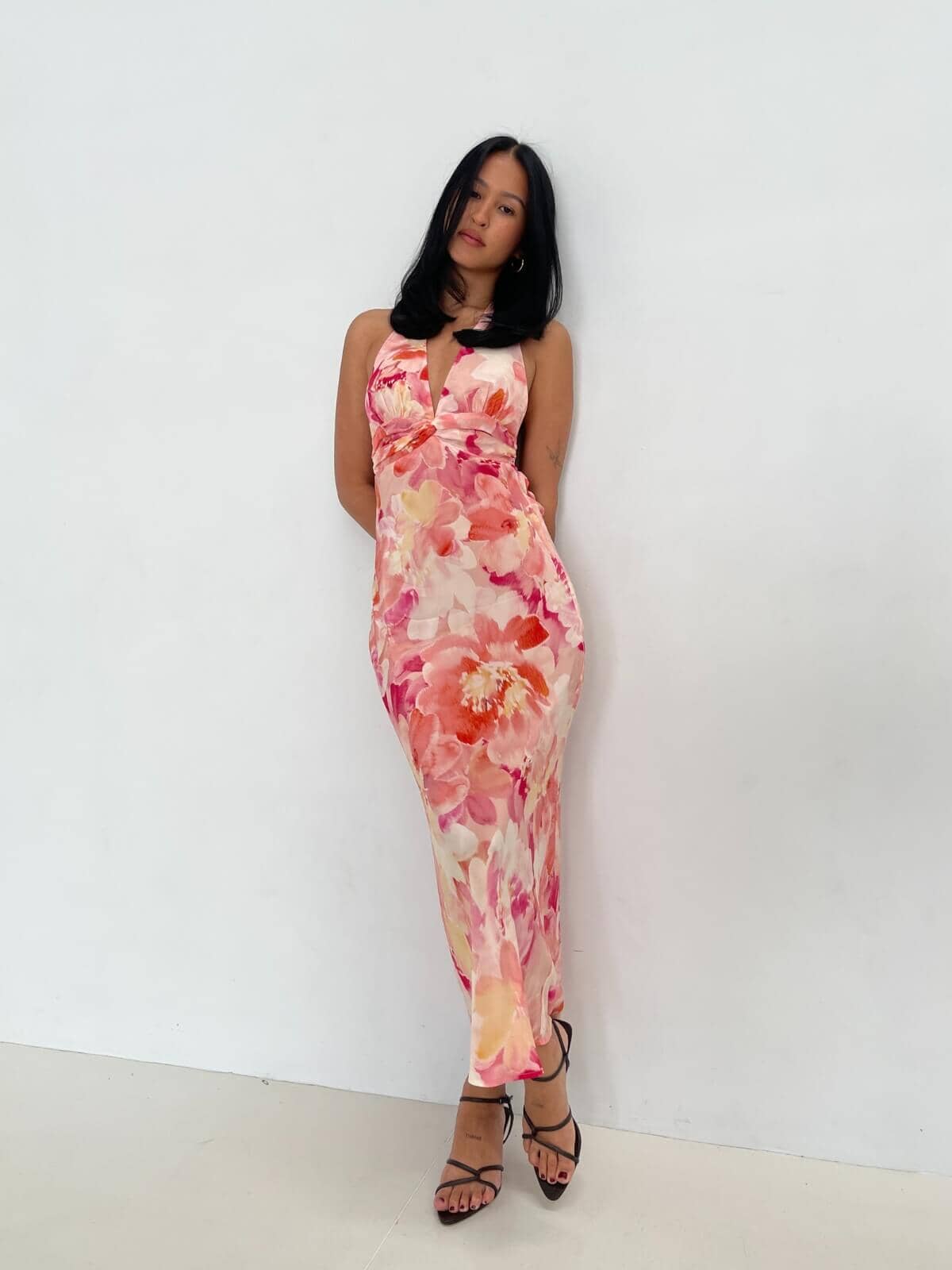 Isabelle Quinn | Elodie Maxi Dress - Dahlia Floral | Perlu