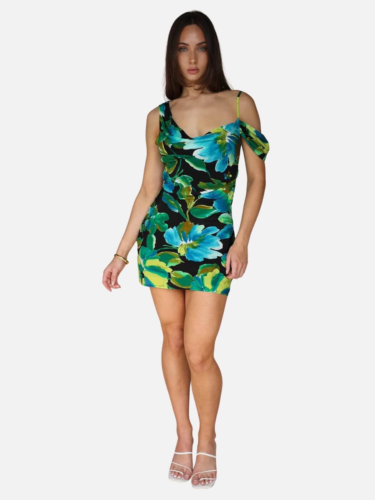 Kahli Mini Dress - Black Tropicalé Dresses & Jumpsuits Isabelle Quinn 