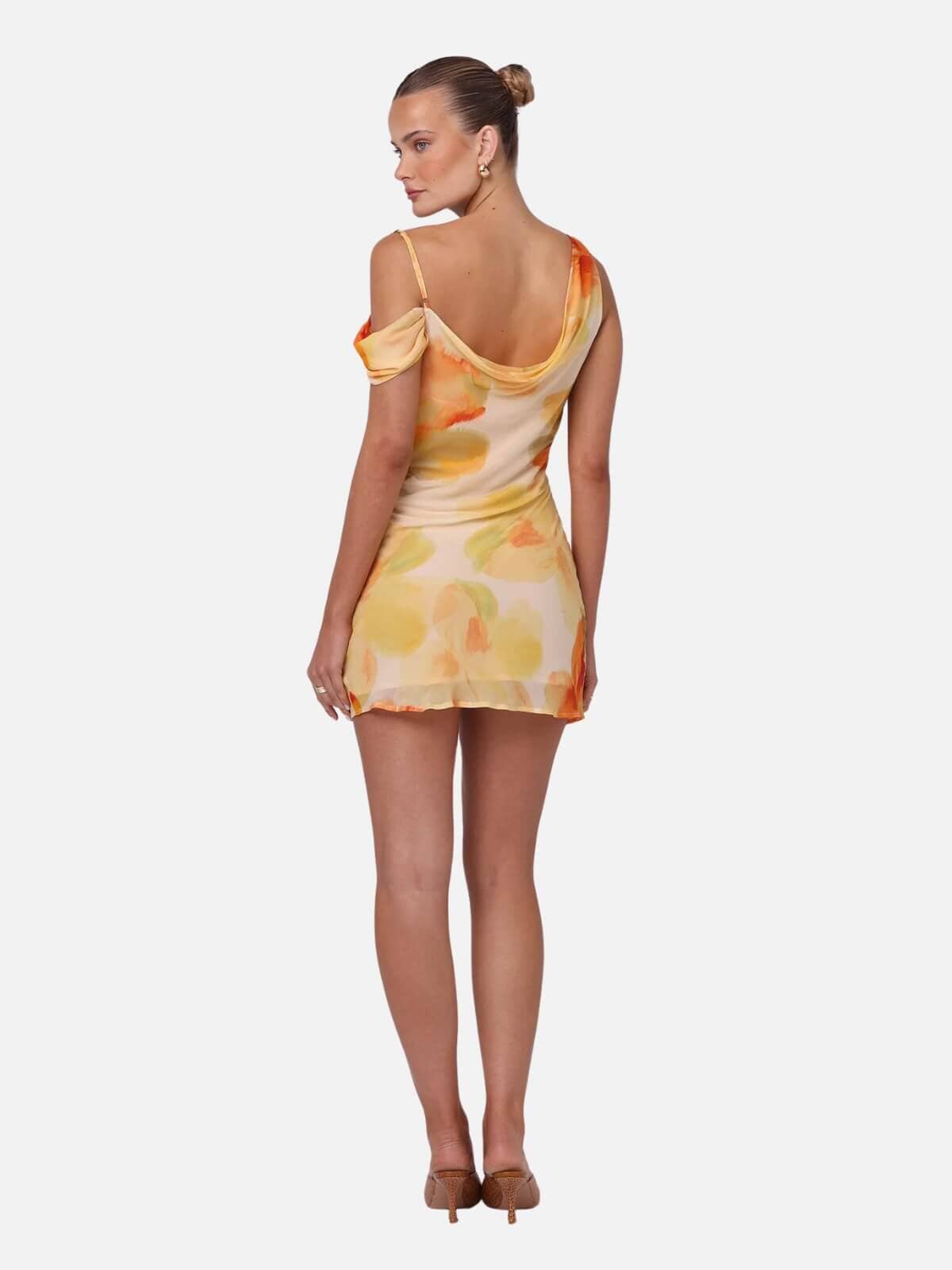 Kahli Mini Dress - Marigold Dresses & Jumpsuits Isabelle Quinn 