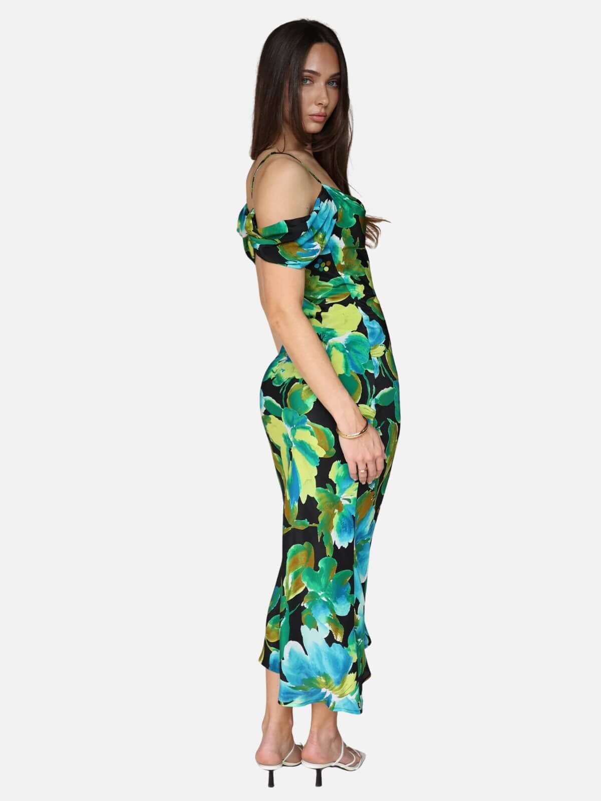 Wren Maxi Dress - Black Tropicalé Dresses & Jumpsuits Isabelle Quinn 
