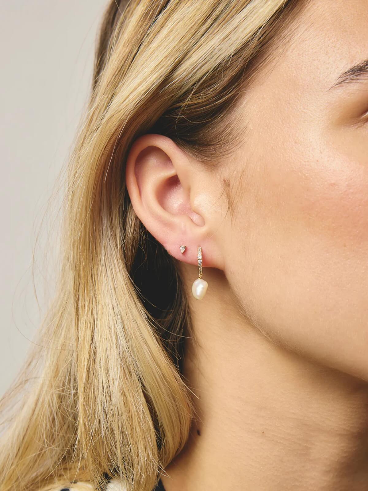 Jina Cartilage Earrings - Gold