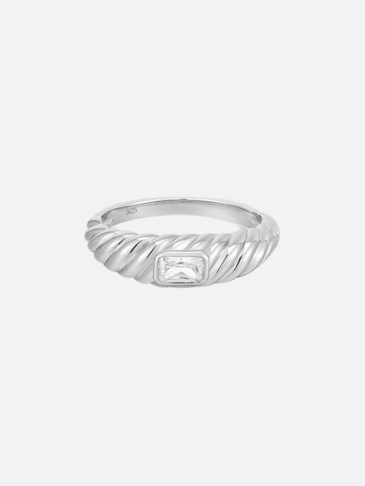 Jolie & Deen | Alba Ring - Sterling Silver | Perlu