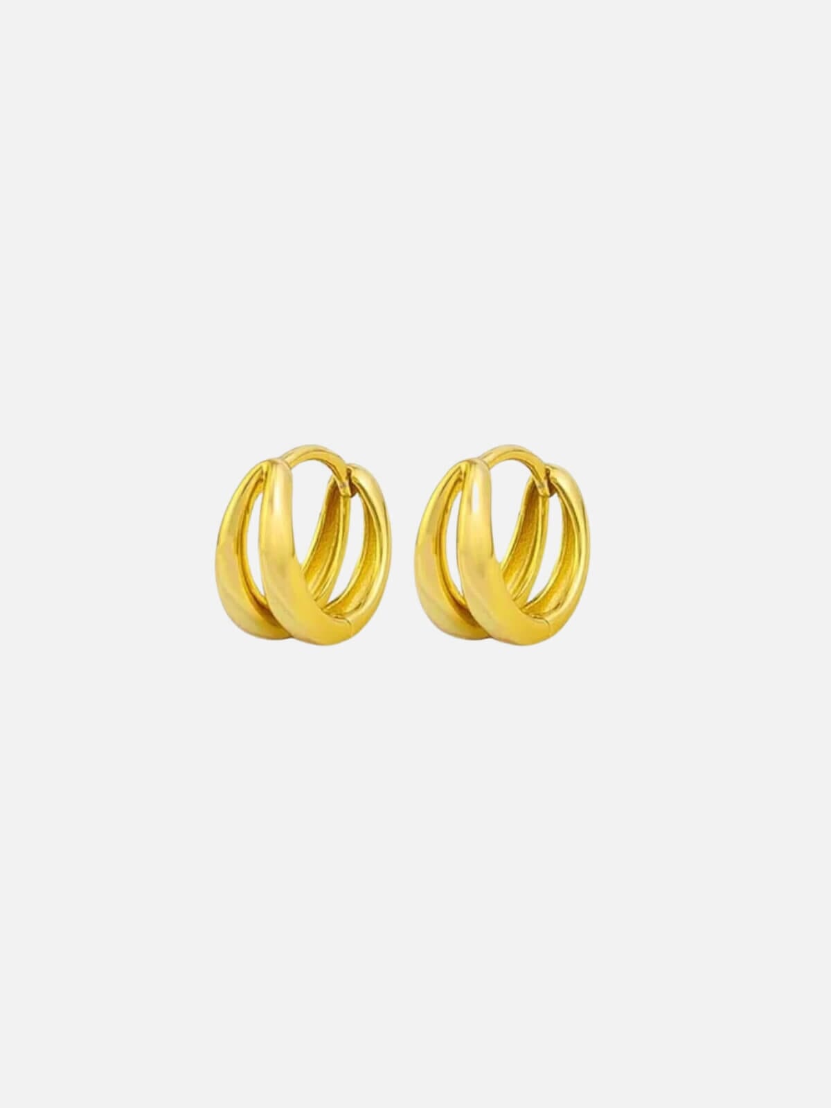 Annika Sleepers - Gold Earrings Jolie & Deen 