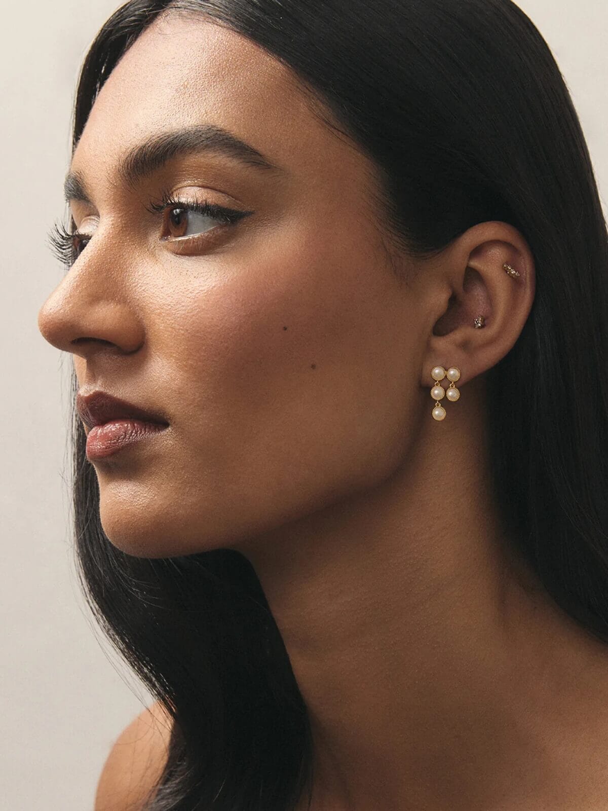 Ardyn Earrings - Gold Earrings Jolie & Deen 