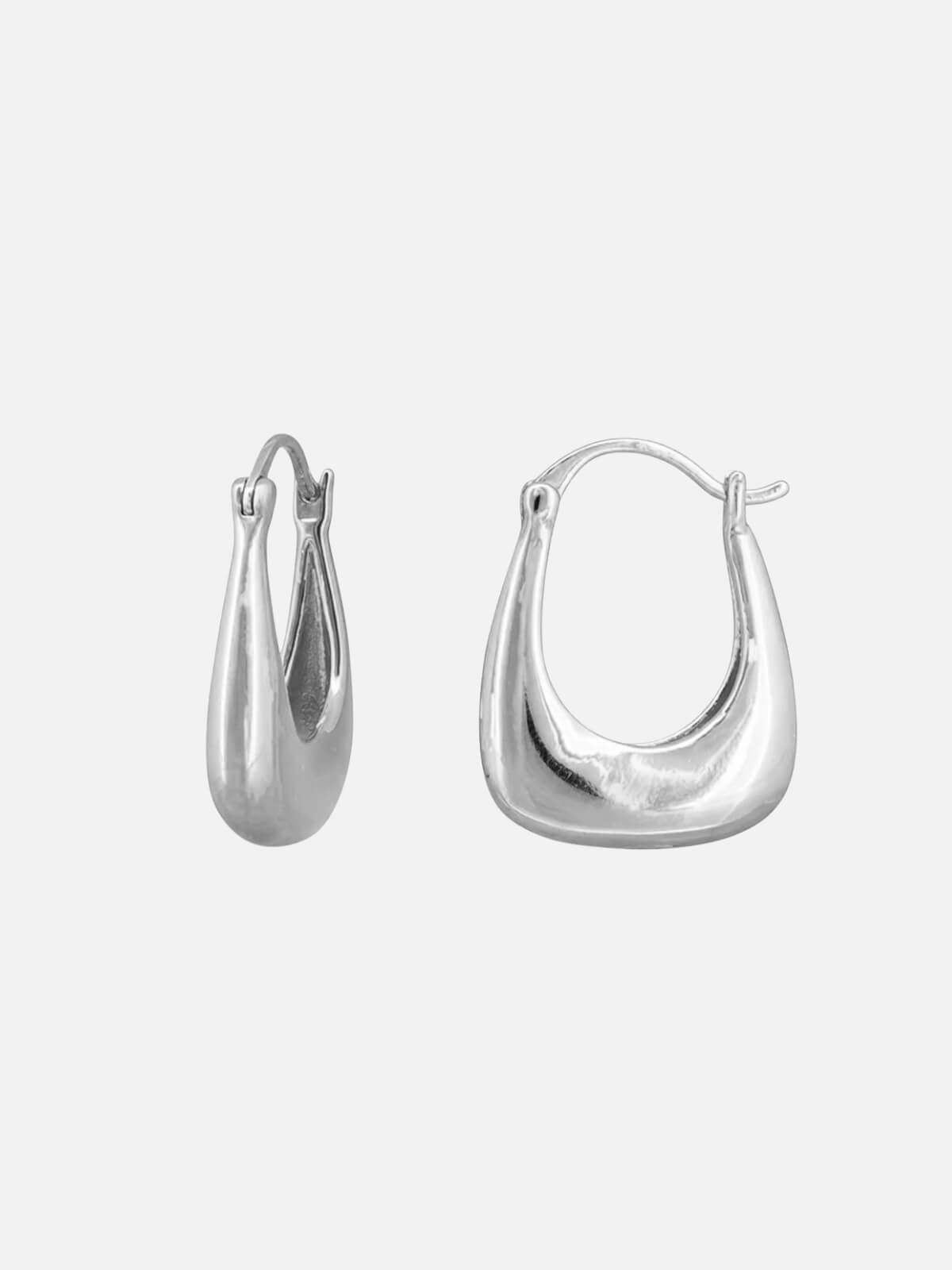 Candice Hoops - Silver