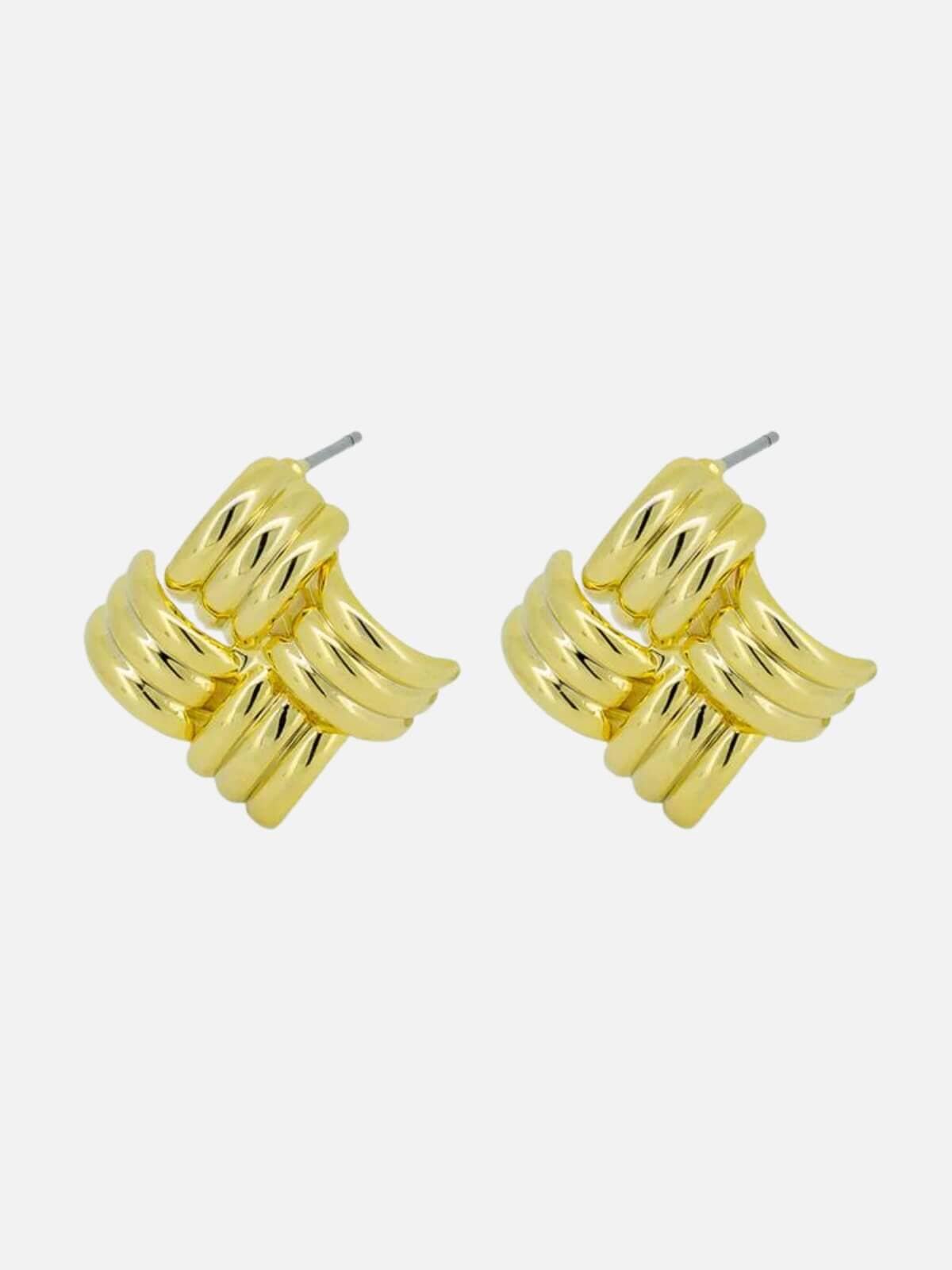 Jolie & Deen | Coco Earrings - Gold | Perlu