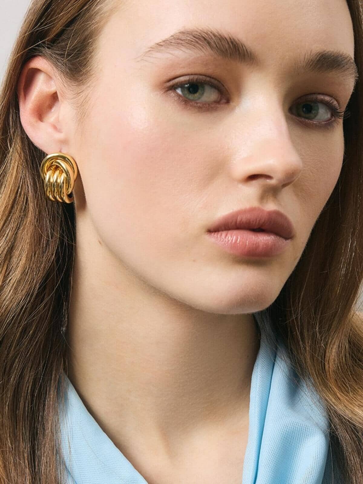 Dani Earrings - Gold Earrings Jolie & Deen 