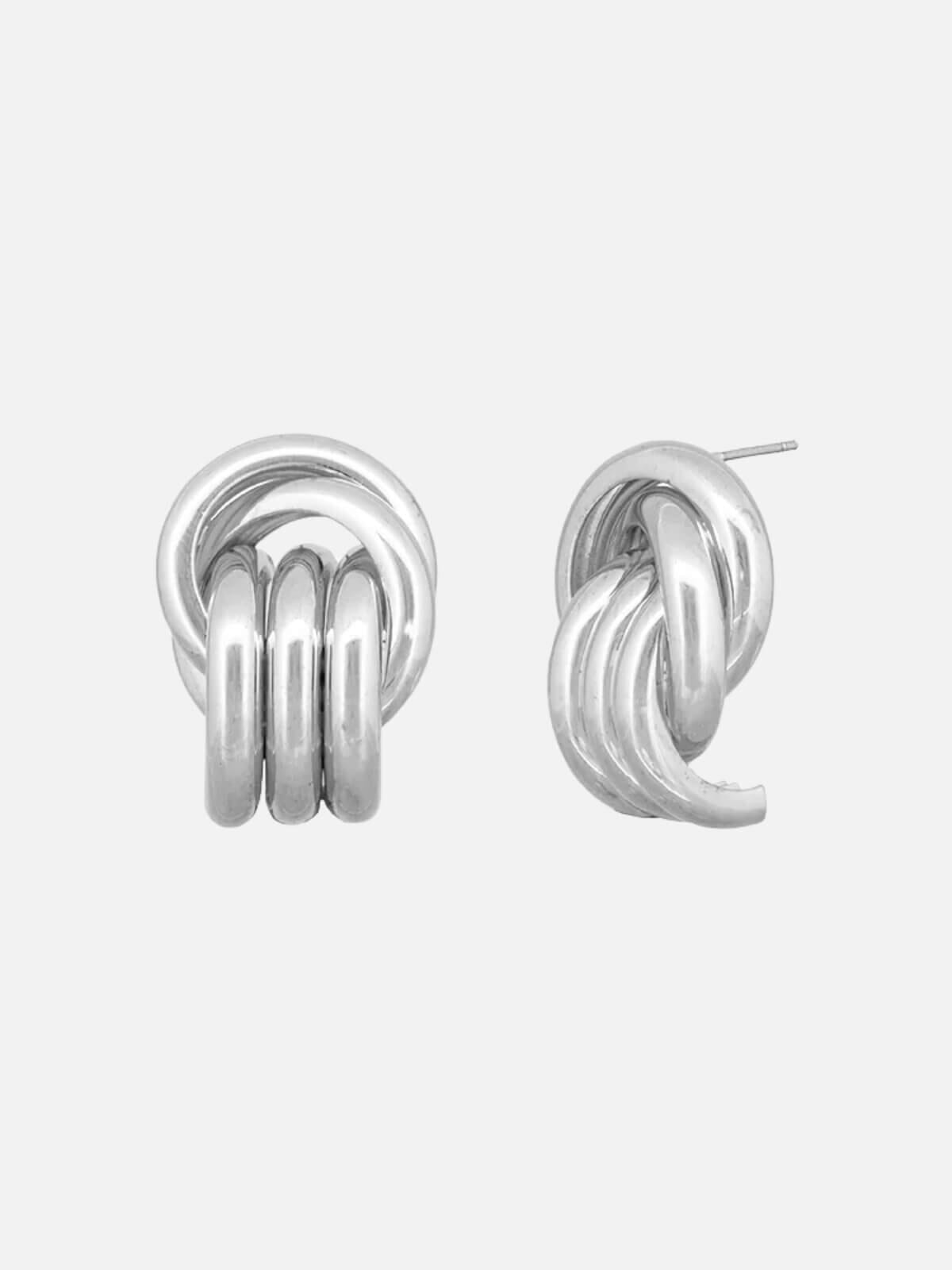 Jolie & Deen | Dani Earrings - Silver | Perlu