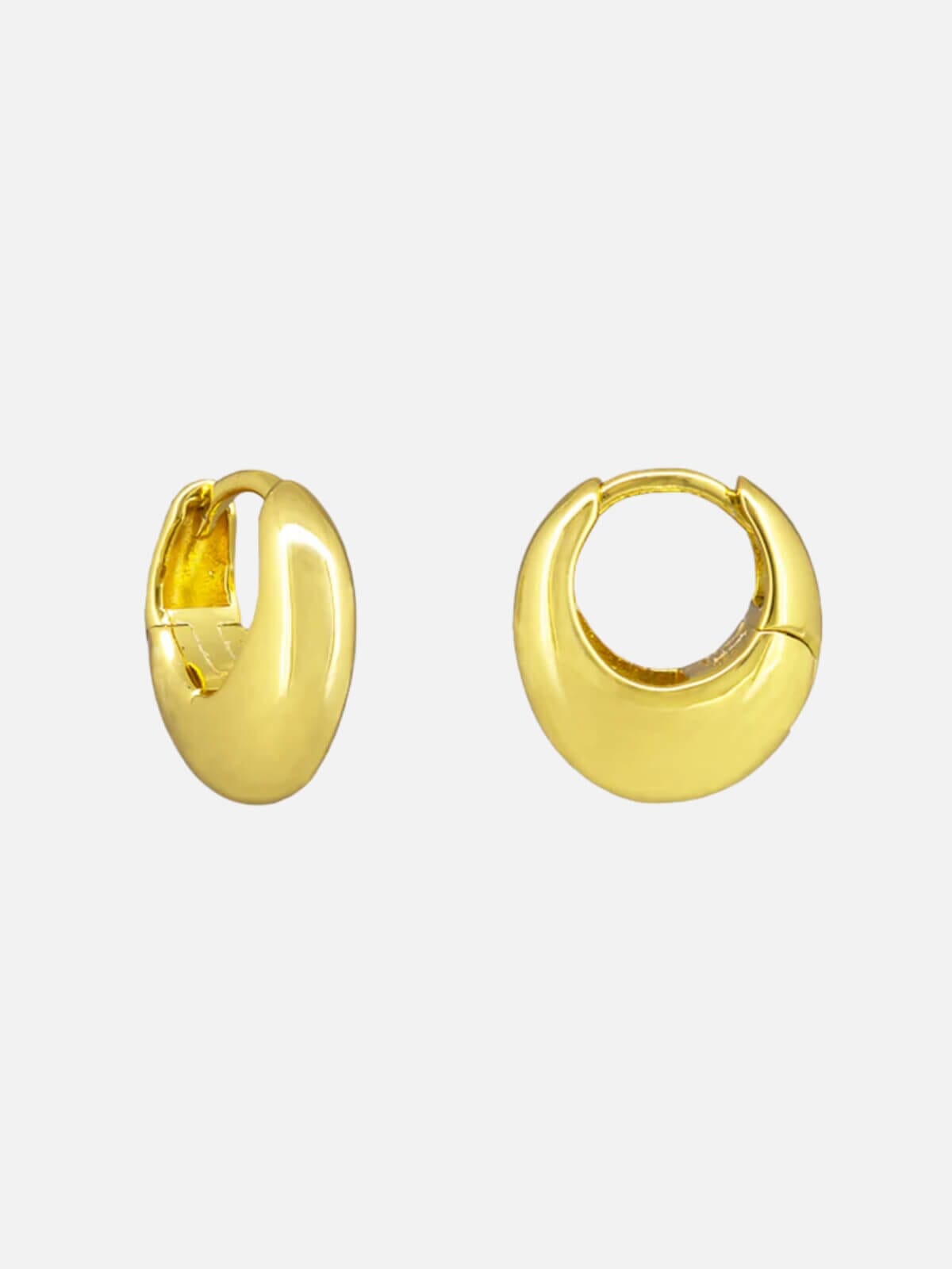 Kiko Sleepers - Gold Earrings Jolie & Deen 