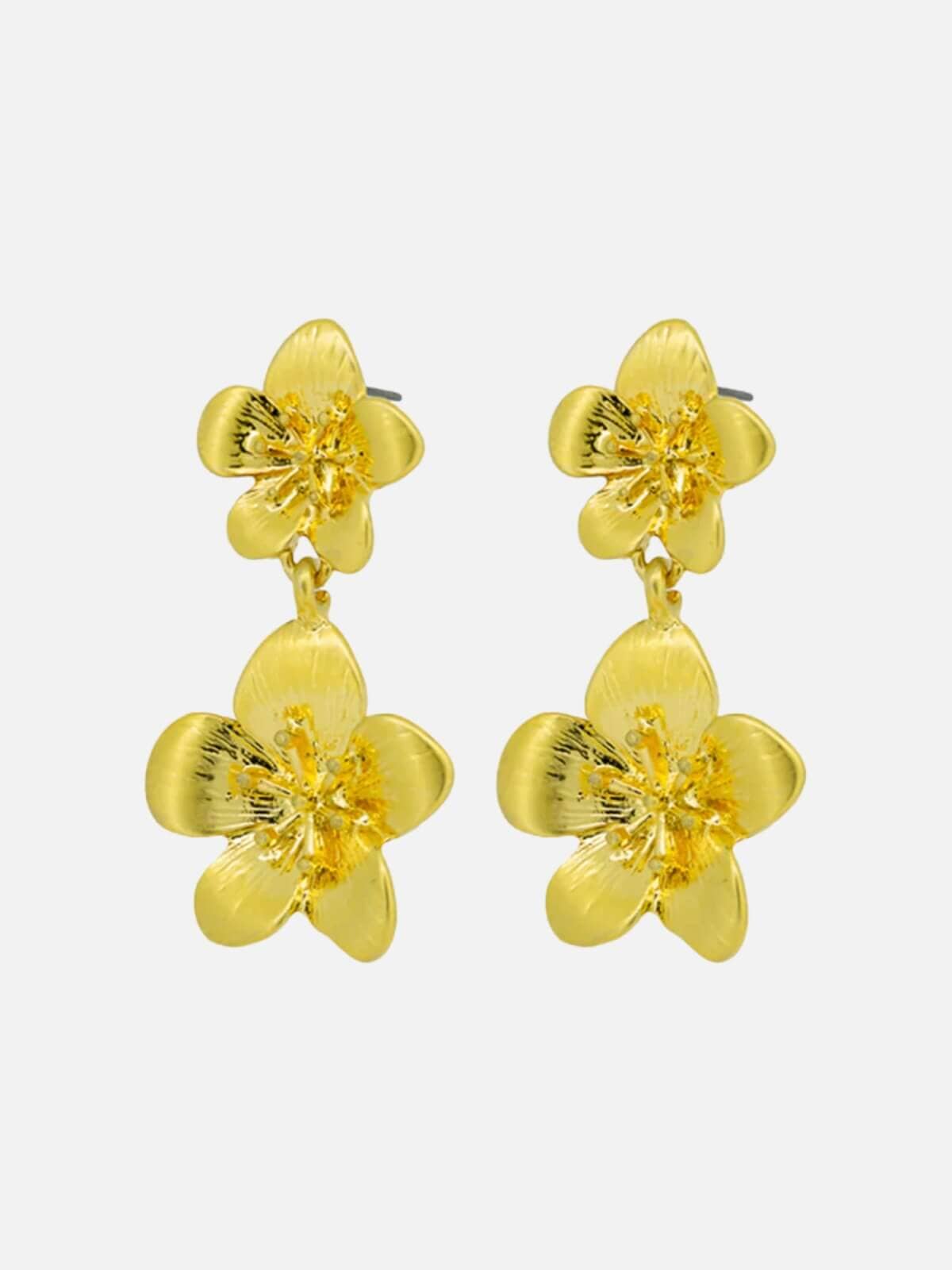Jolie & Deen | Lucette Earrings - Gold | Perlu