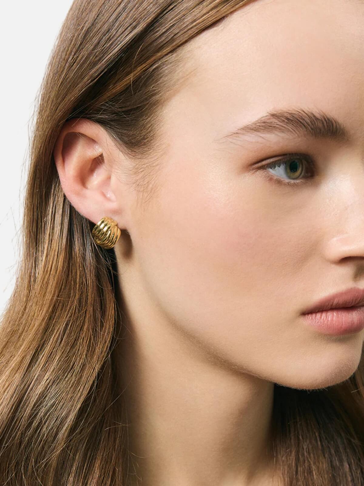 Lucretia Earrings - Gold