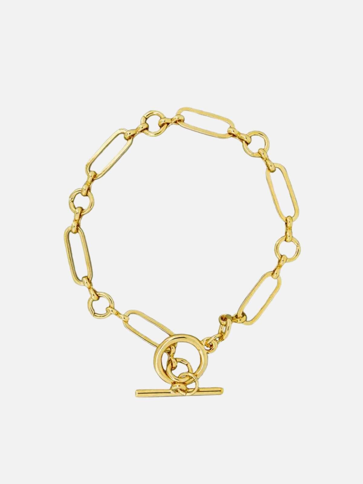 Jolie & Deen | Maggie Chain Bracelet - Gold | Perlu