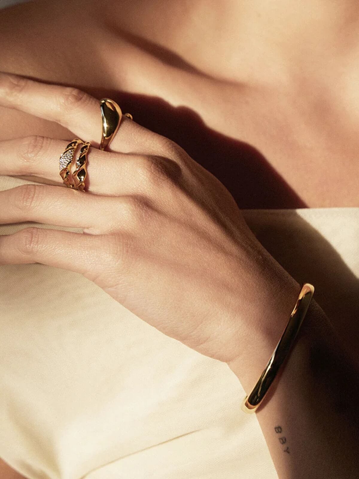 Raco Ring - Gold Rings Jolie & Deen 