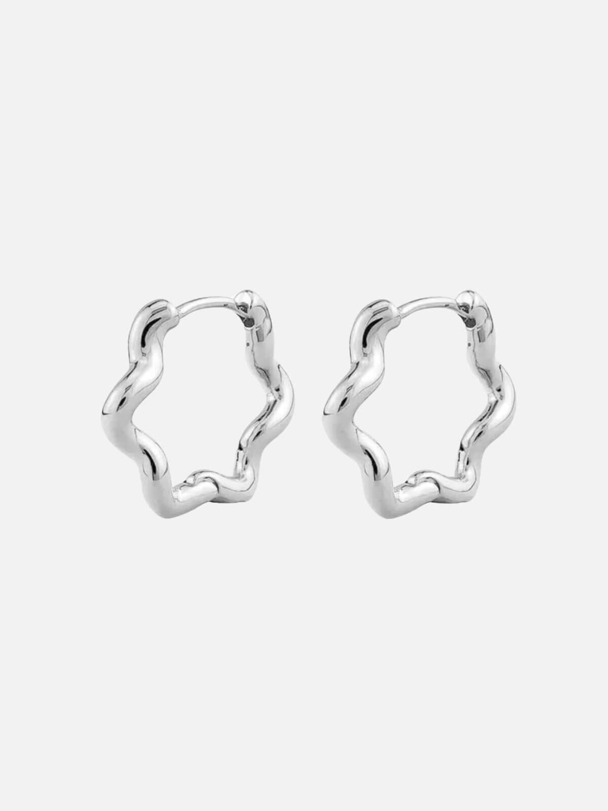 Rebecca Sleepers - Silver Earrings Jolie & Deen 