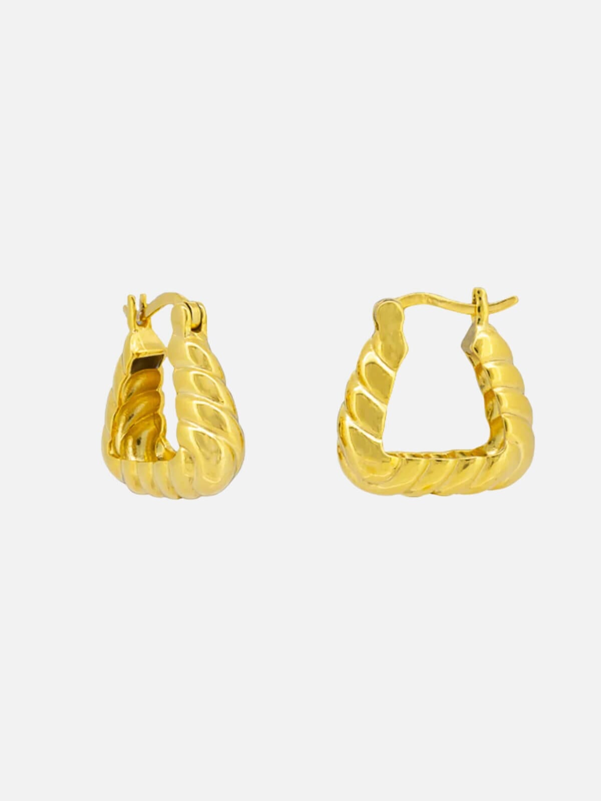 Jolie & Deen | Yuji Hoops - Gold | Perlu