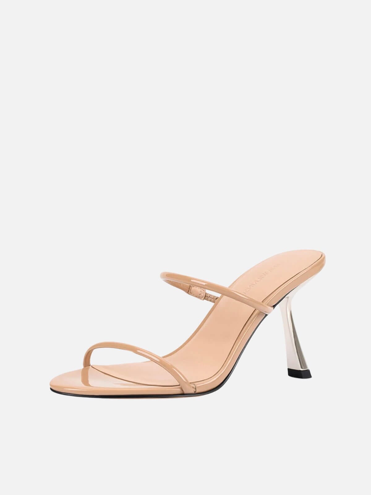 Lana Wilkinson | Marilyn Sandal - Beige Patent Leather | Perlu