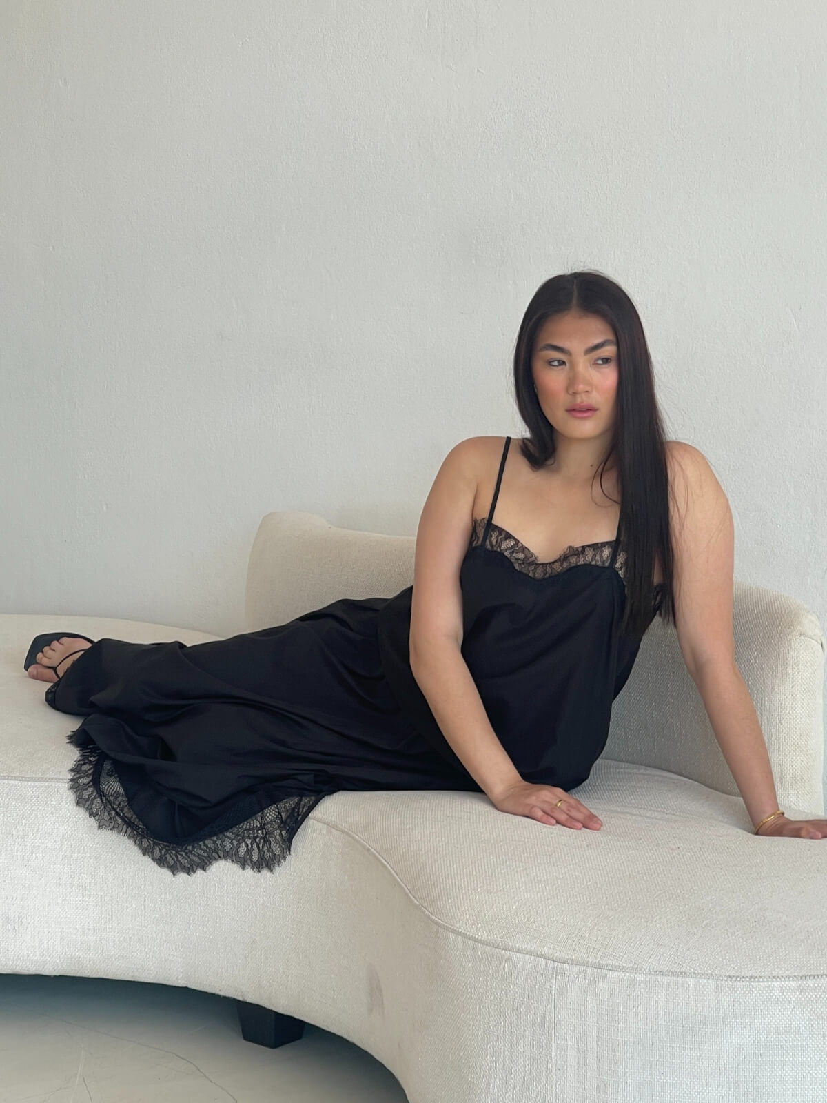 Lira Maxi Skirt - Black