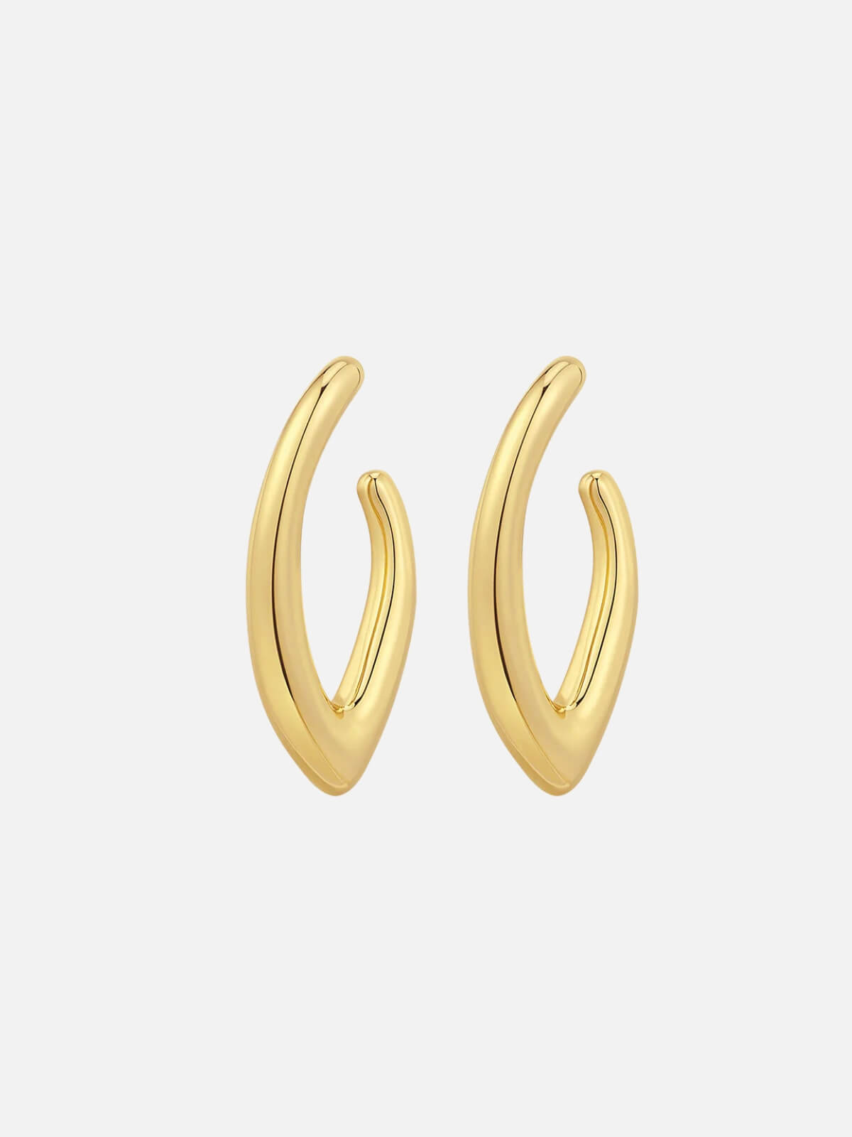 Chain Sculpt Link - Earrings