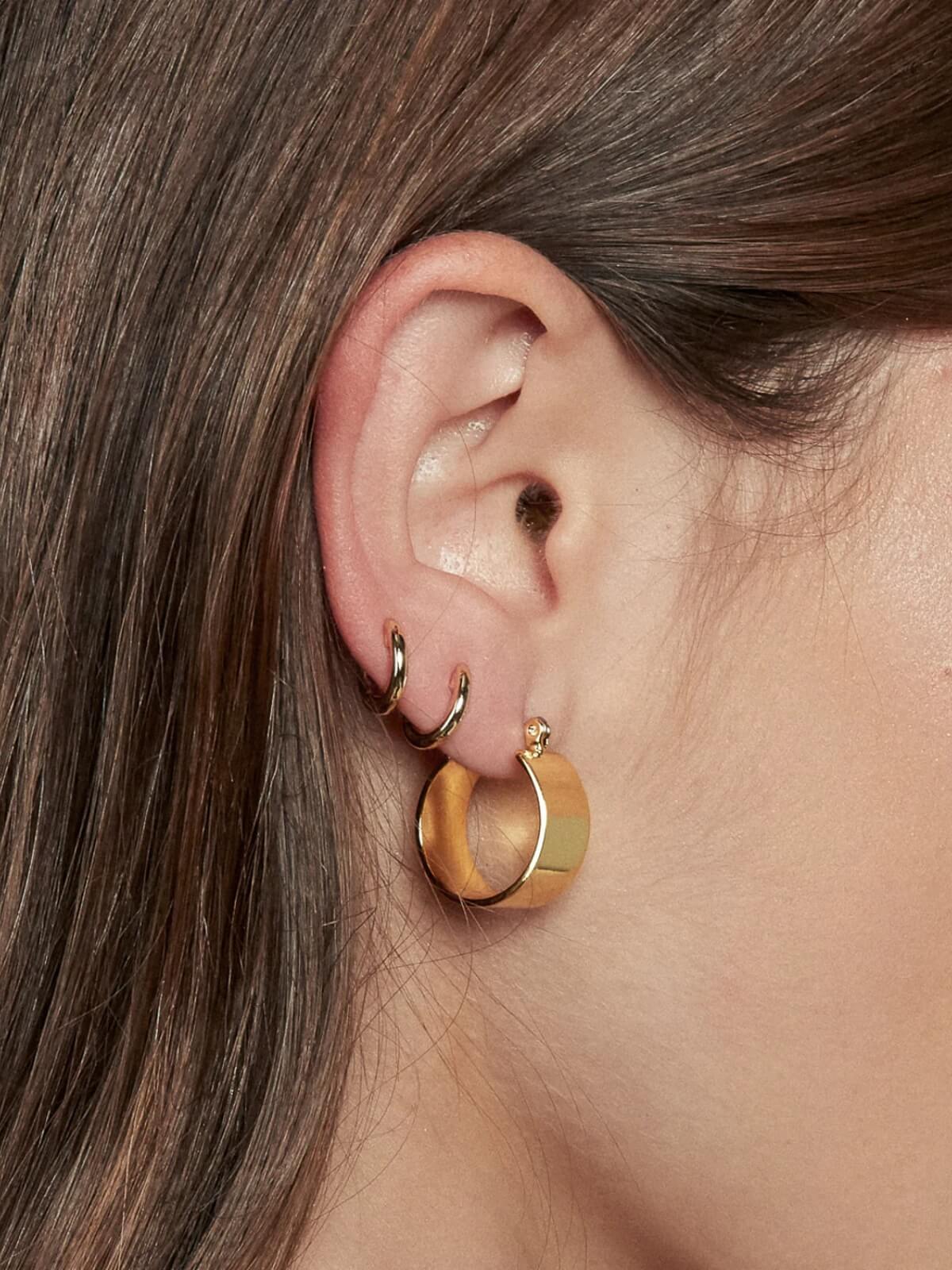 Positano Hoops -Gold