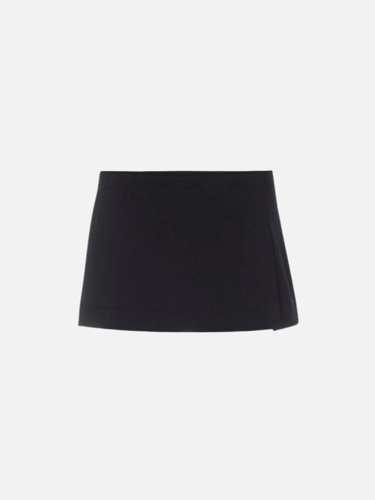 Micro Mini Skirt - Black General Miaou 