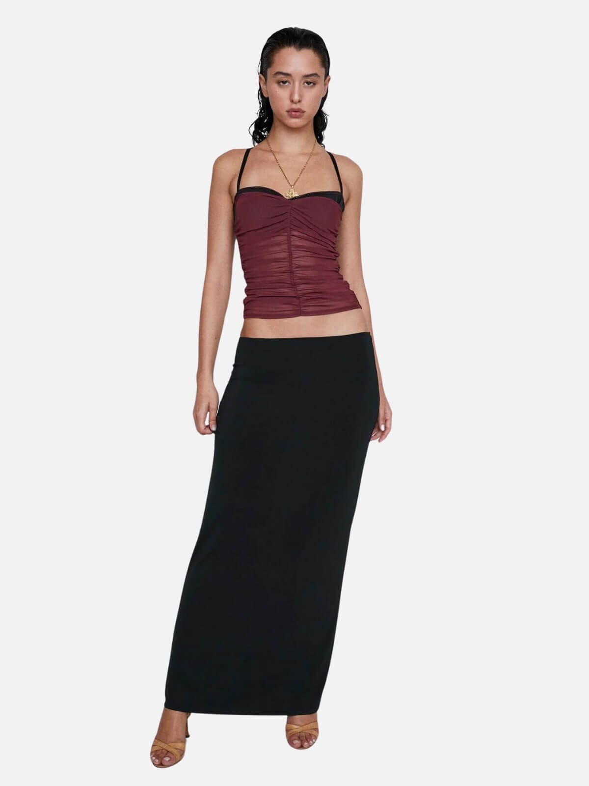 Miaou | Renzo Tube Top - Russet | Perlu