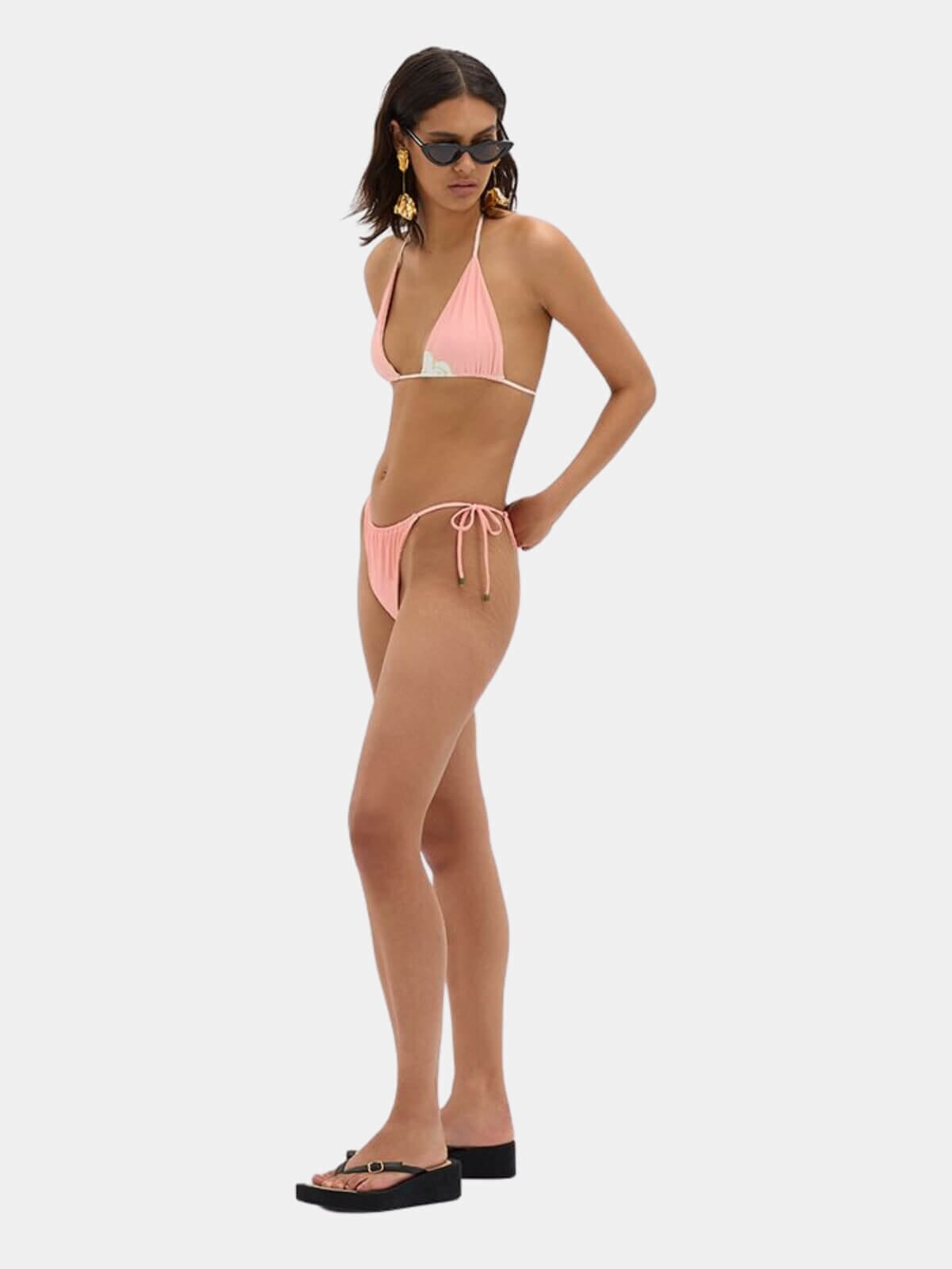MUMA World | Eden Scene Reversible Bikini Bottom - Pink | Perlu
