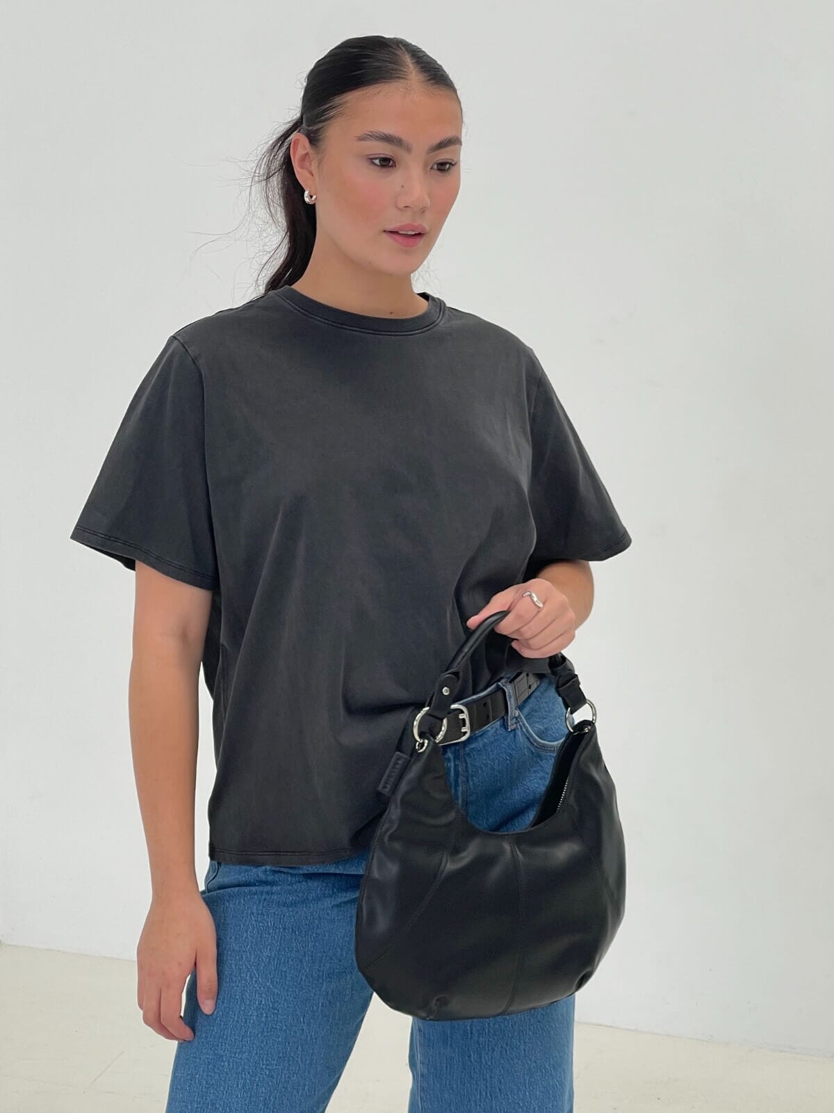 Nova Tee - Washed Black Tops Neuw Denim 