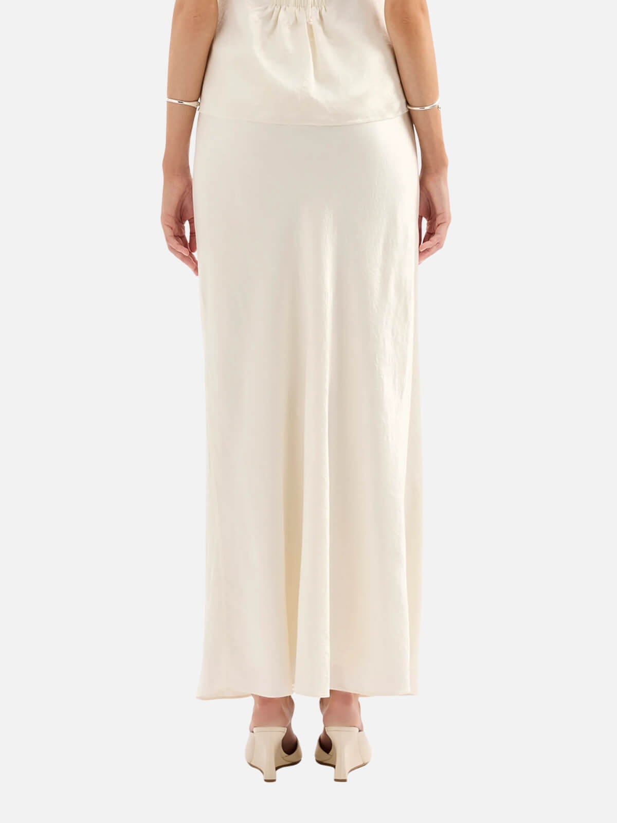 Ana Maxi Skirt - Pearl