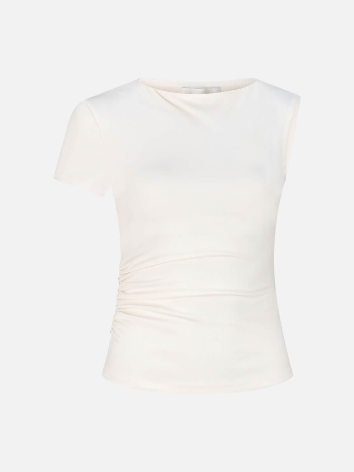 One Of Others | Ciera Asym Top - Chalk | Perlu