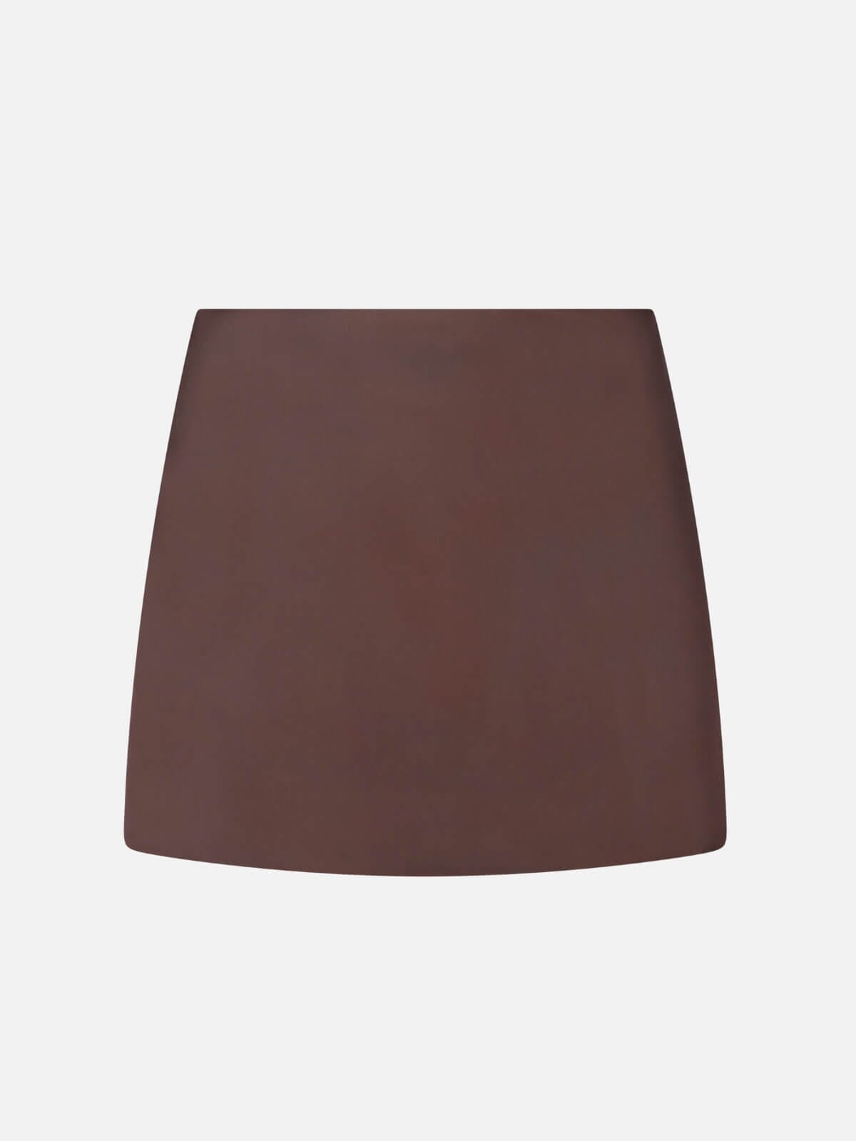 Everly Mini Skirt - Cacao Skirts One Of Others 