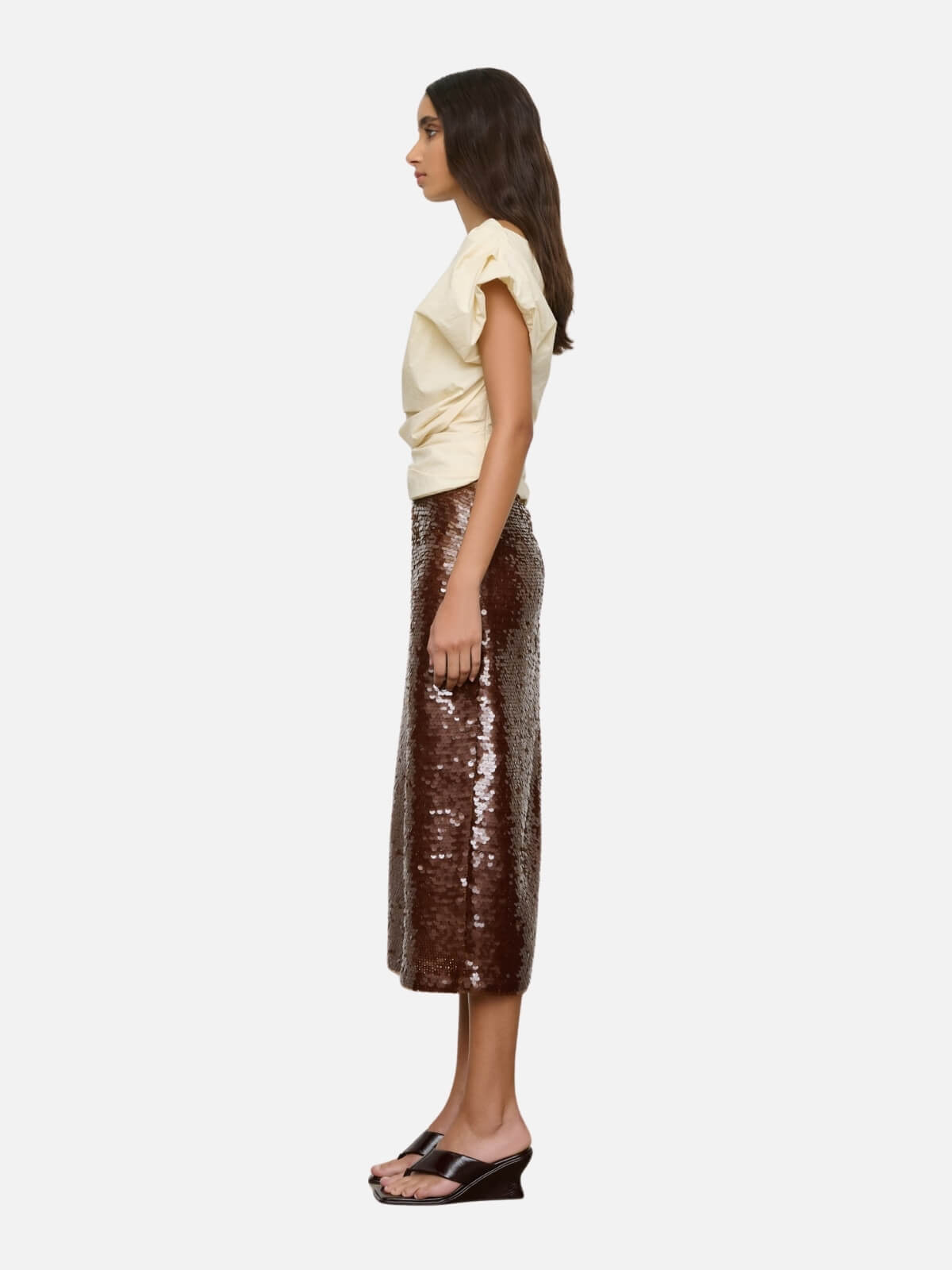Kendall Skirt - Coffee