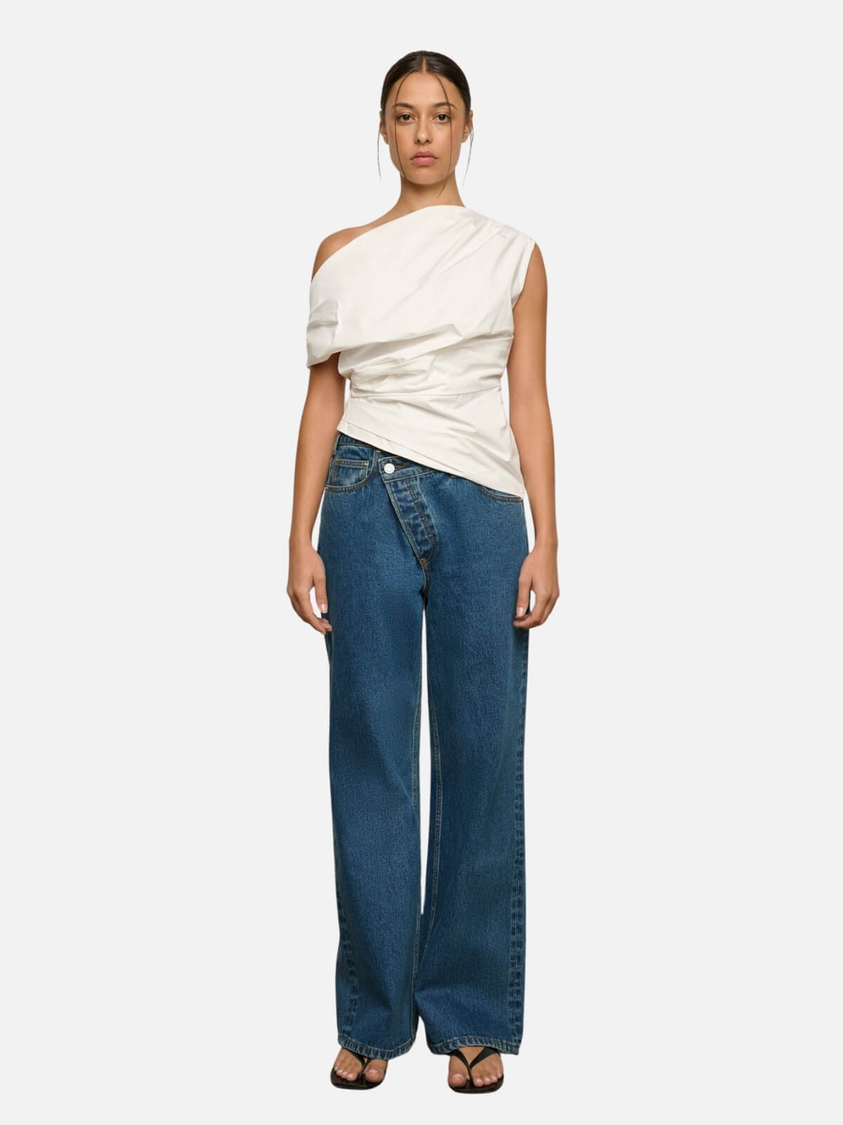 One Of Others | Pallas Top - Chalk | Perlu