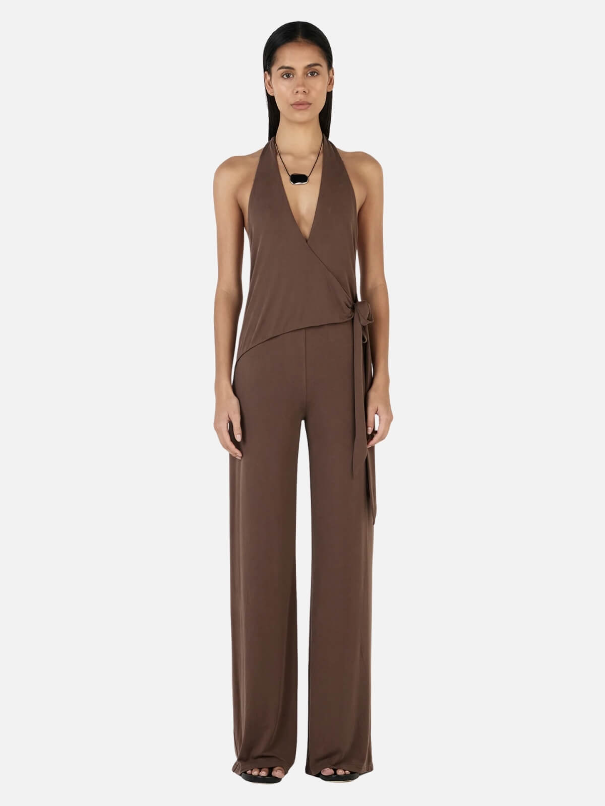 Astrid Jumpsuit - Chocolate
