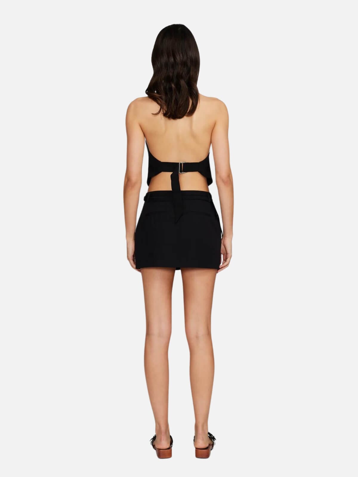 Ownley | Gabe Mini Skirt - Black | Perlu