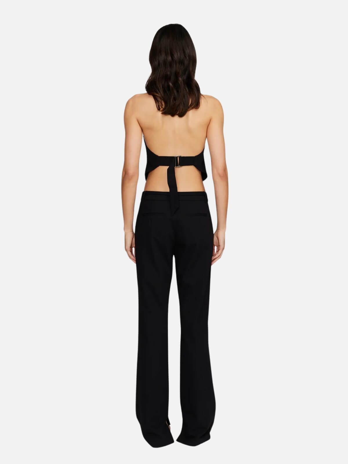 Ownley | Gavriel Suit Pant - Black | Perlu