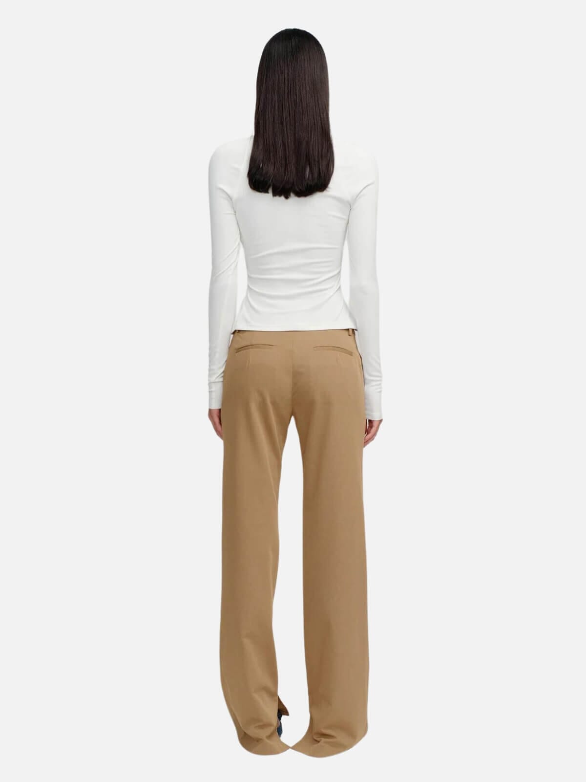 Ownley | Gavriel Suit Pant - Caramel | Perlu