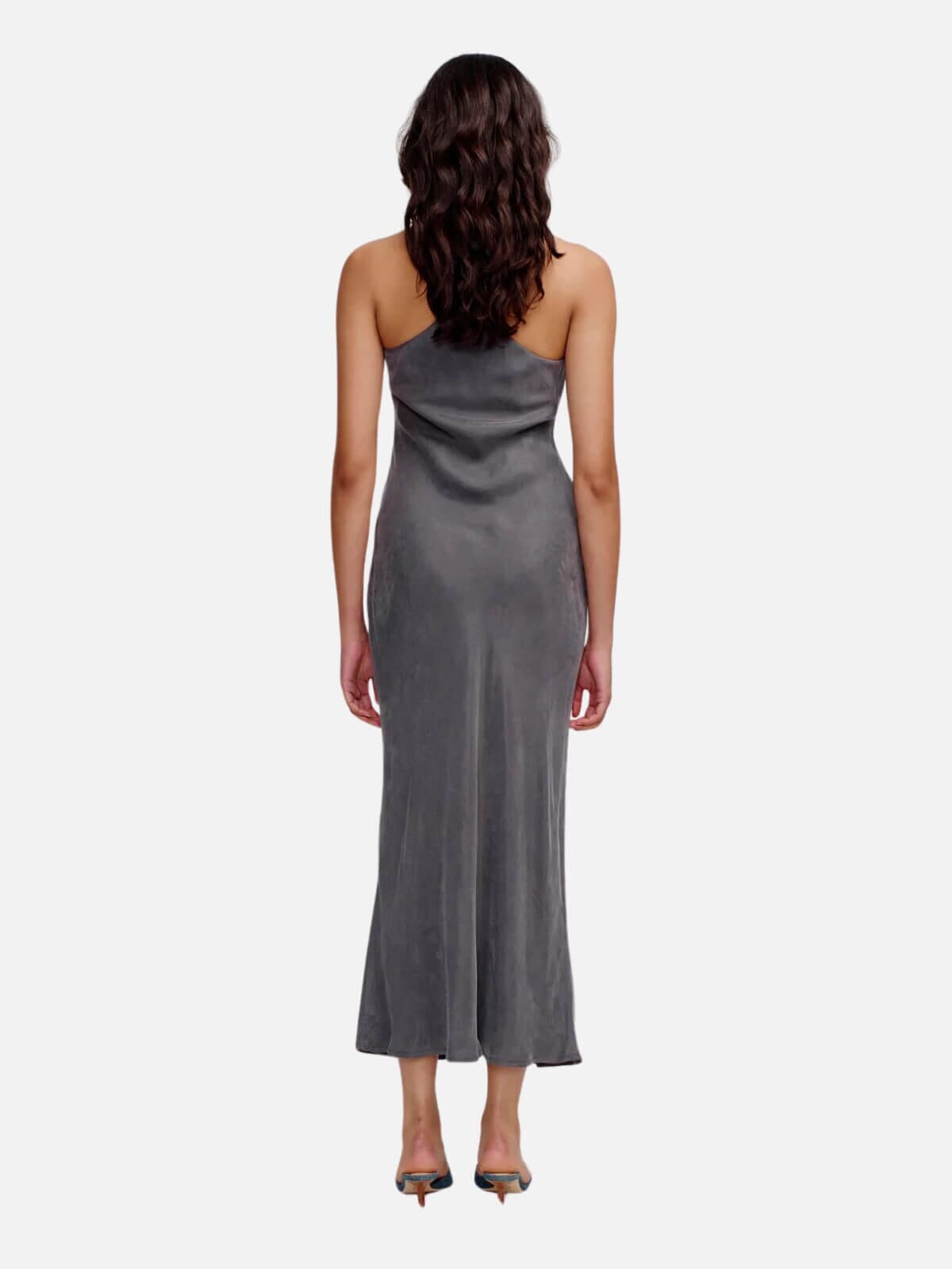 Ownley | Sienna Slip Dress - Slate | Perlu