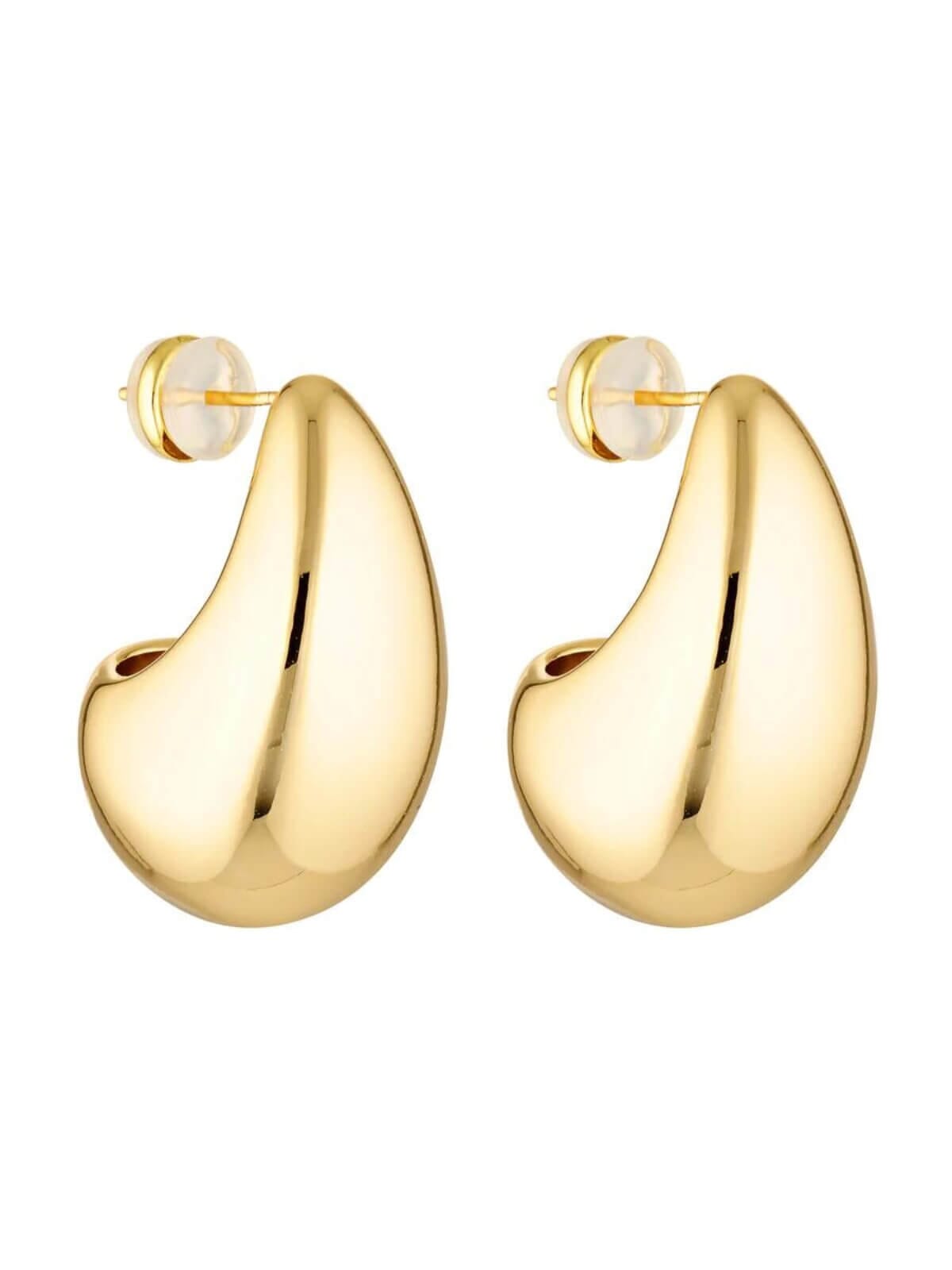 Porter | Blob Earrings - Gold | Perlu