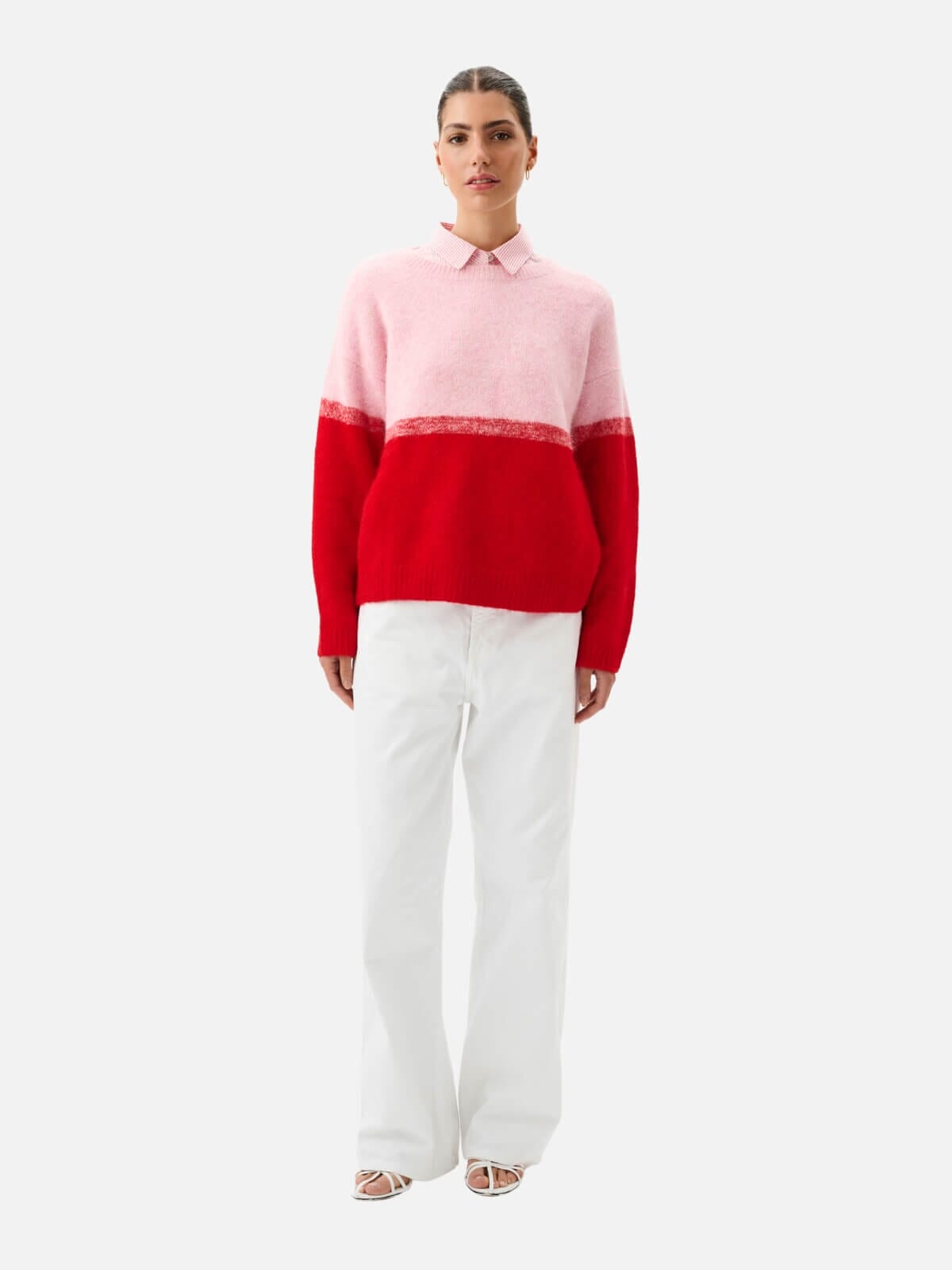 Reggie Sweater - Rose Ombre Tops Roame 