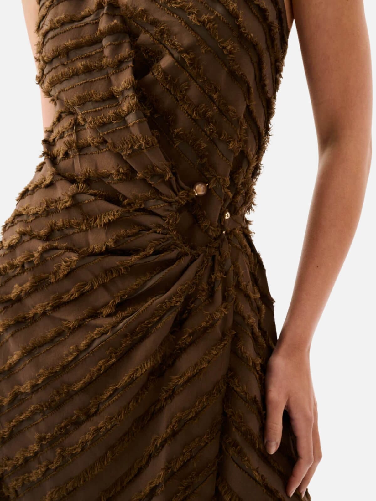 Wynona Dress - Mocha Dresses & Jumpsuits Roame 