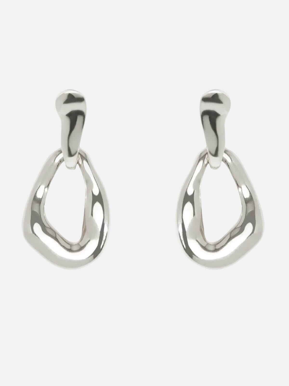 Saint Valentine | Miro Earrings - Silver | Perlu