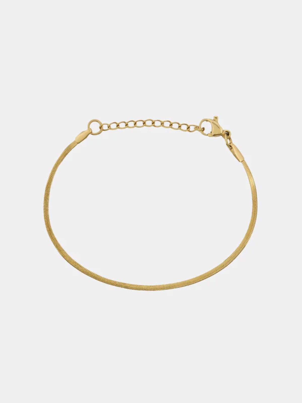 Saint Valentine | Sphinx 2mm Snake Chain Bracelet - Gold | Perlu