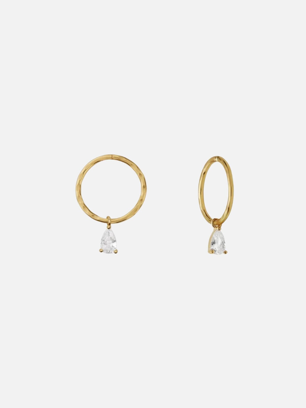 Saint Valentine | Valentine Mini Hoops - Gold | Perlu