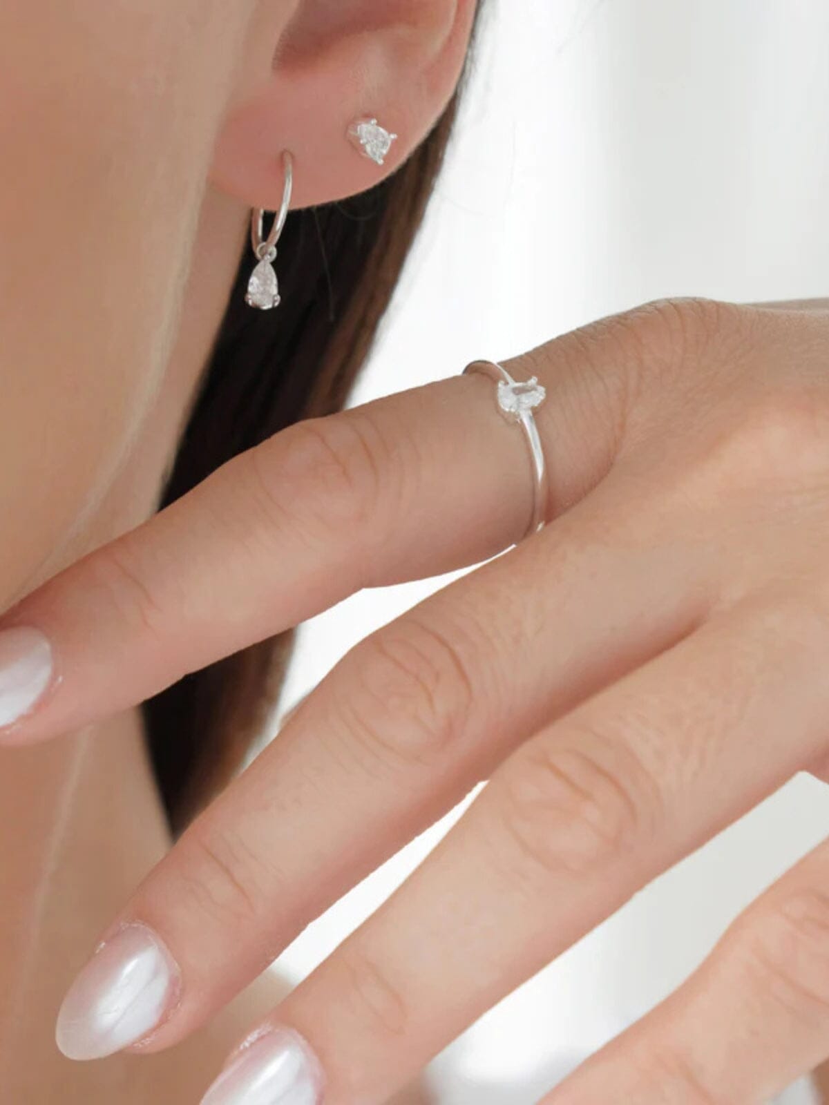 Valentine Mini Hoops - Silver Earrings Saint Valentine 