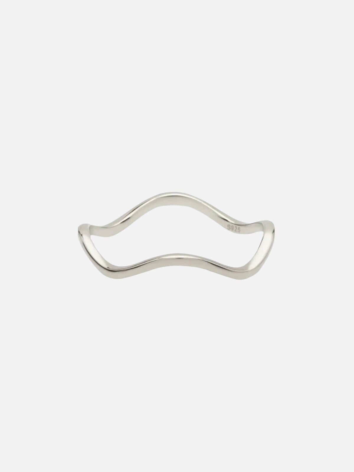 Vera Wave Ring - Silver Rings Saint Valentine 