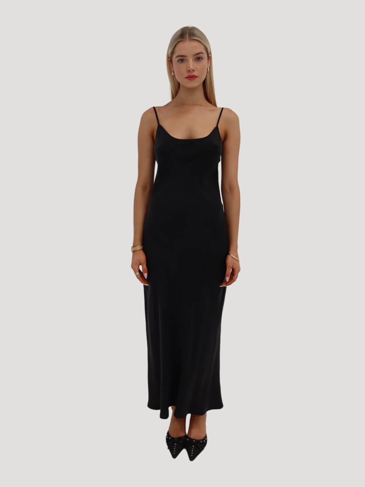 Silk Laundry | 1996 Dress - Black | Perlu