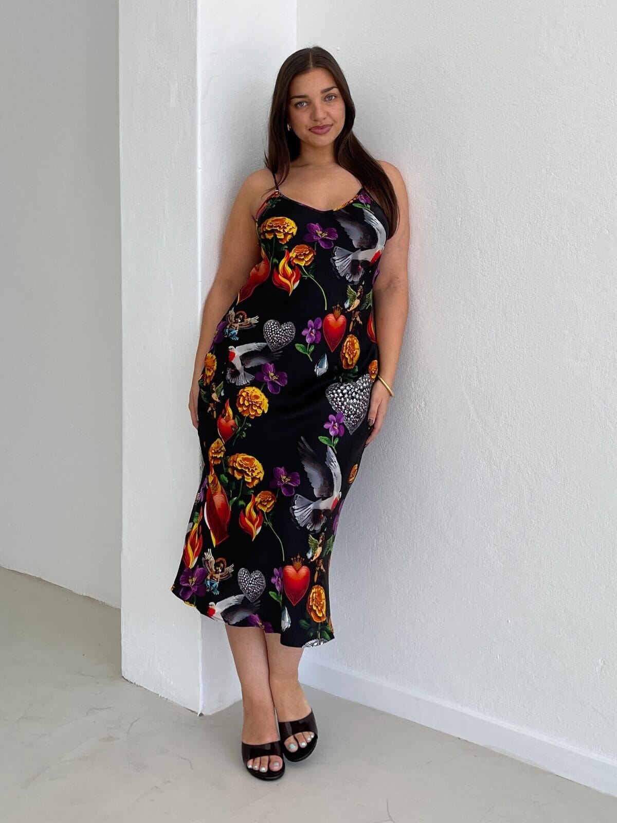 90s Slip Dress - Dearly Beloved Black Dresses & Jumpsuits Silk Laundry 
